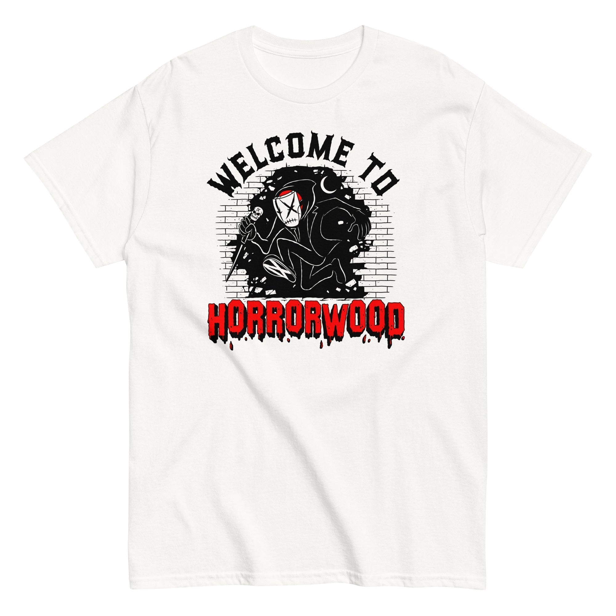 MerchMoment Ice Nine Kills - Welcome to Horrorwood T-Shirt White