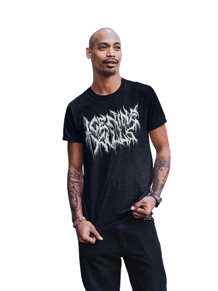 MerchMoment Ice Nine Kills - White Drip Logo T-Shirt Black