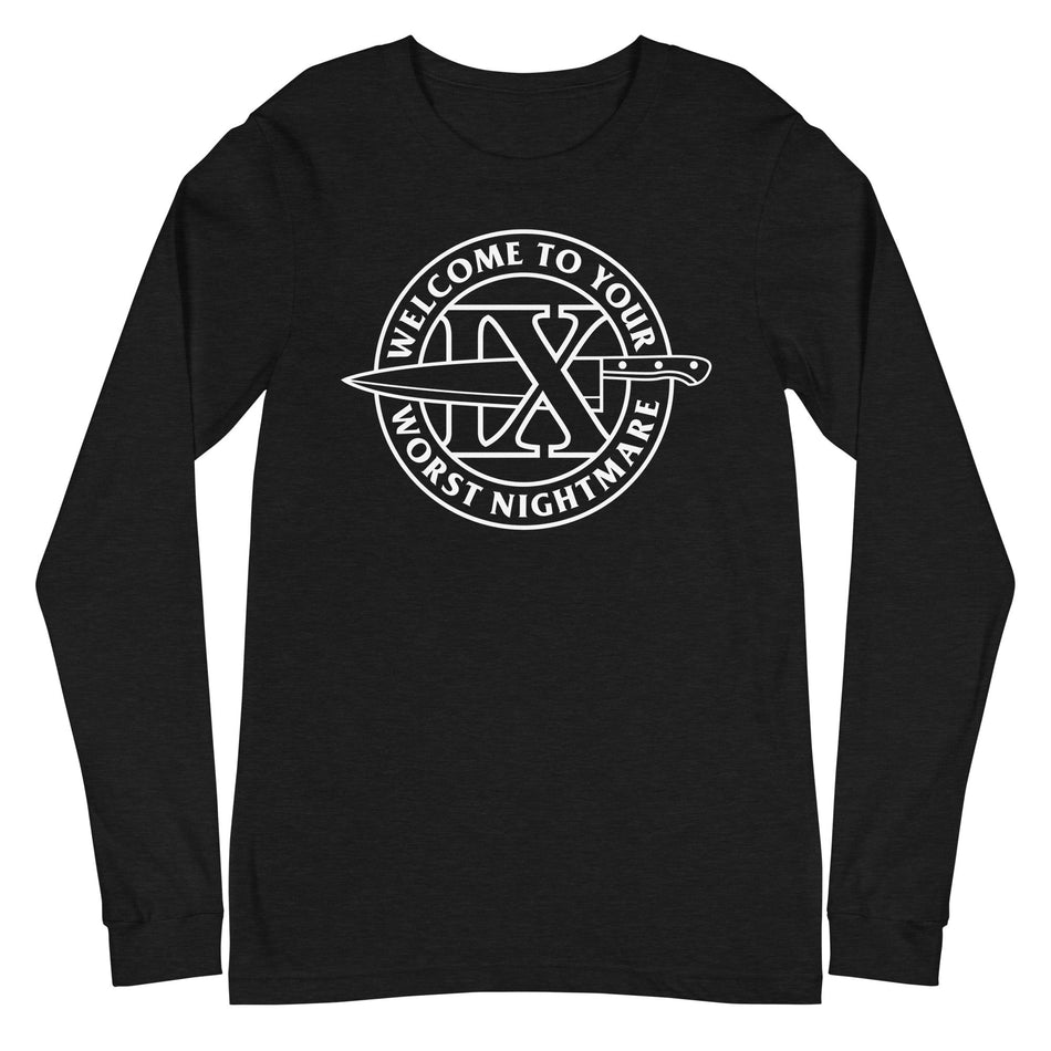 MerchMoment Ice Nine Kills - Worst Nightmare Long Sleeve T-Shirt Black