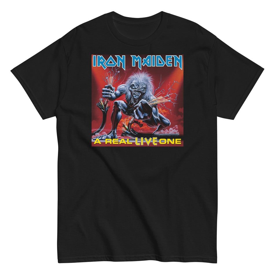 MerchMoment Iron Maiden - A Real Live One T-Shirt Black