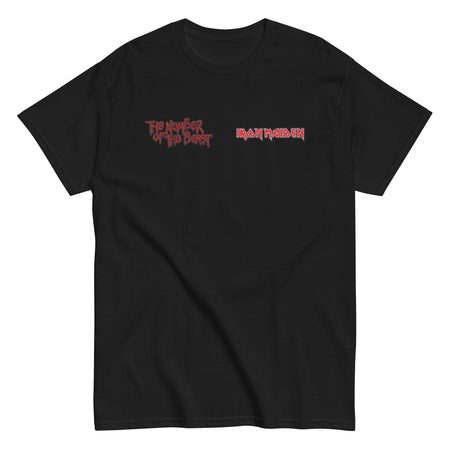 MerchMoment Iron Maiden - Beast Logo T-Shirt Black