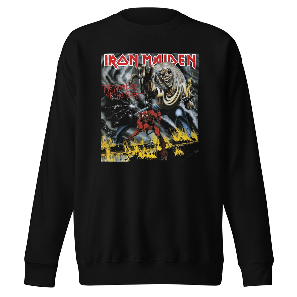 MerchMoment Iron Maiden - Darker Beast Sweatshirt Black