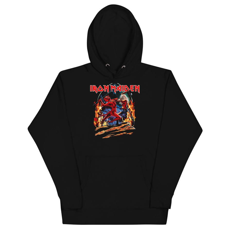 MerchMoment Iron Maiden - Devil Battle Hoodie Black