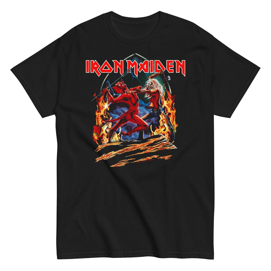 MerchMoment Iron Maiden - Devil Battle T-Shirt Black