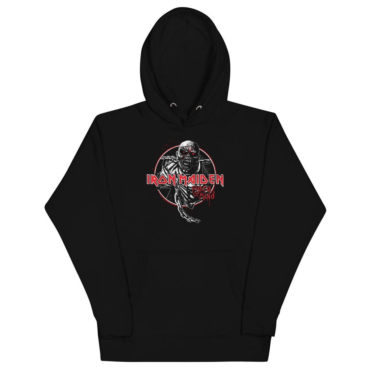 MerchMoment Iron Maiden - Eddie Peace Hoodie Black