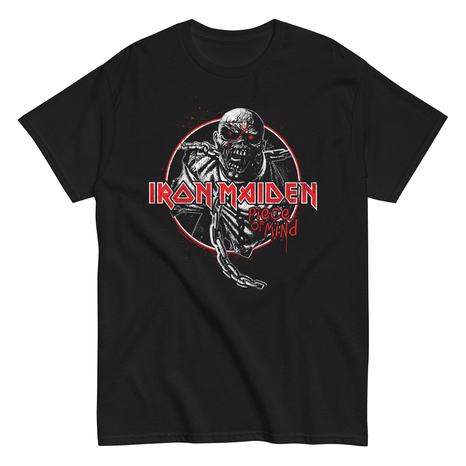 MerchMoment Iron Maiden - Eddie Peace T-Shirt Black
