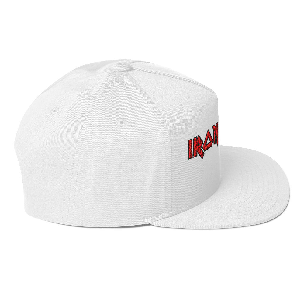 MerchMoment Iron Maiden Embroidered Snapback Hat