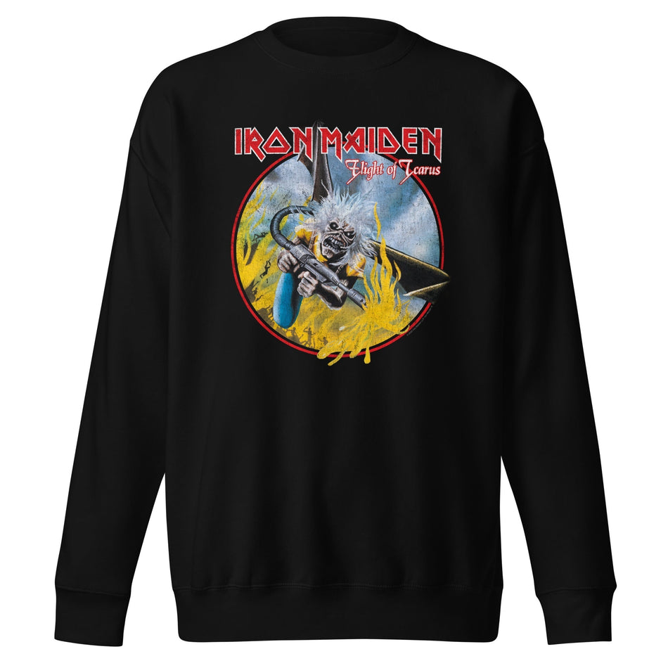 MerchMoment Iron Maiden - Flight of Icarus Sweatshirt Black