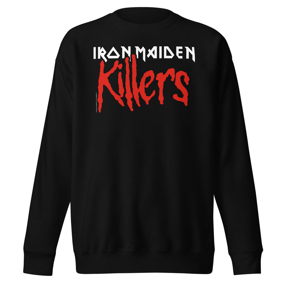 MerchMoment Iron Maiden - Killers Drip Sweatshirt Black