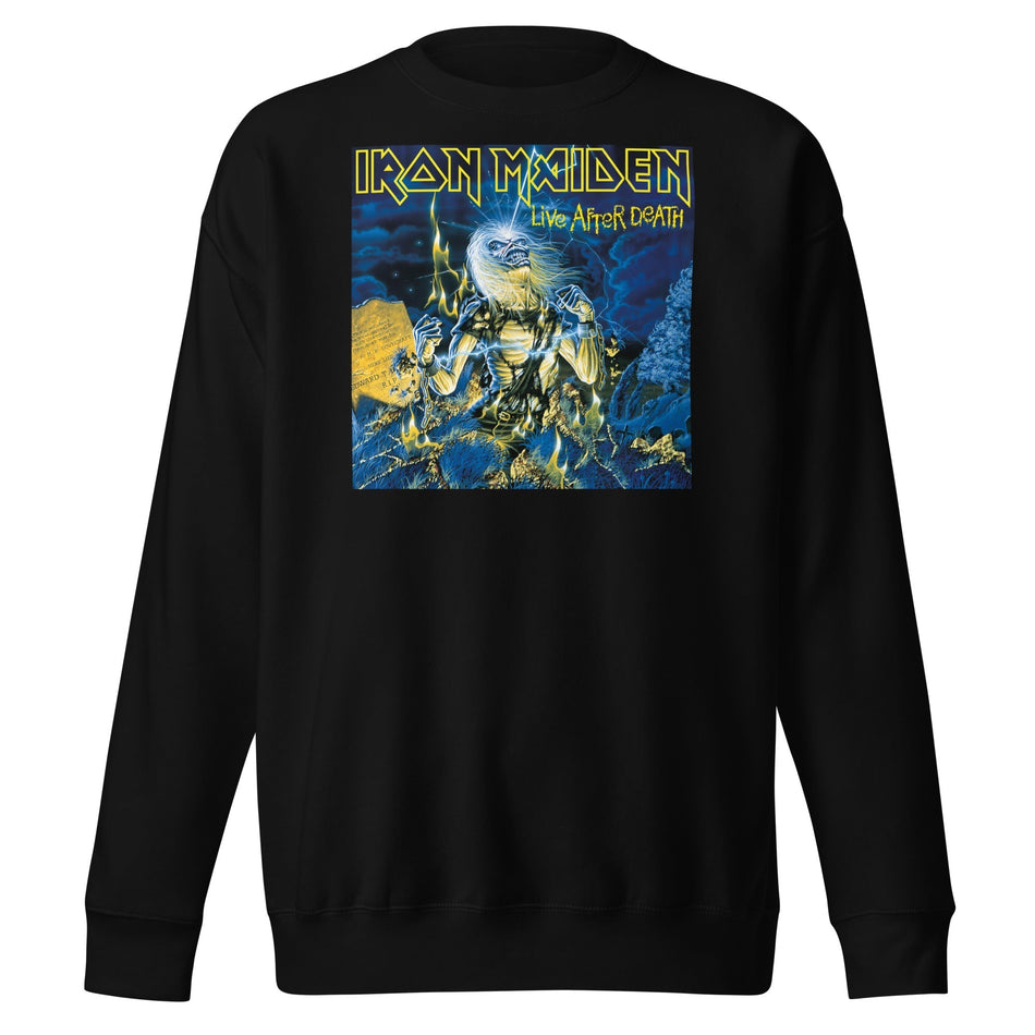 MerchMoment Iron Maiden - Life After Death Sweatshirt Black