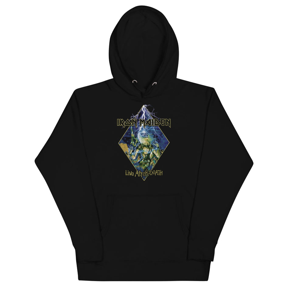 MerchMoment Iron Maiden - Lightning Hoodie Black