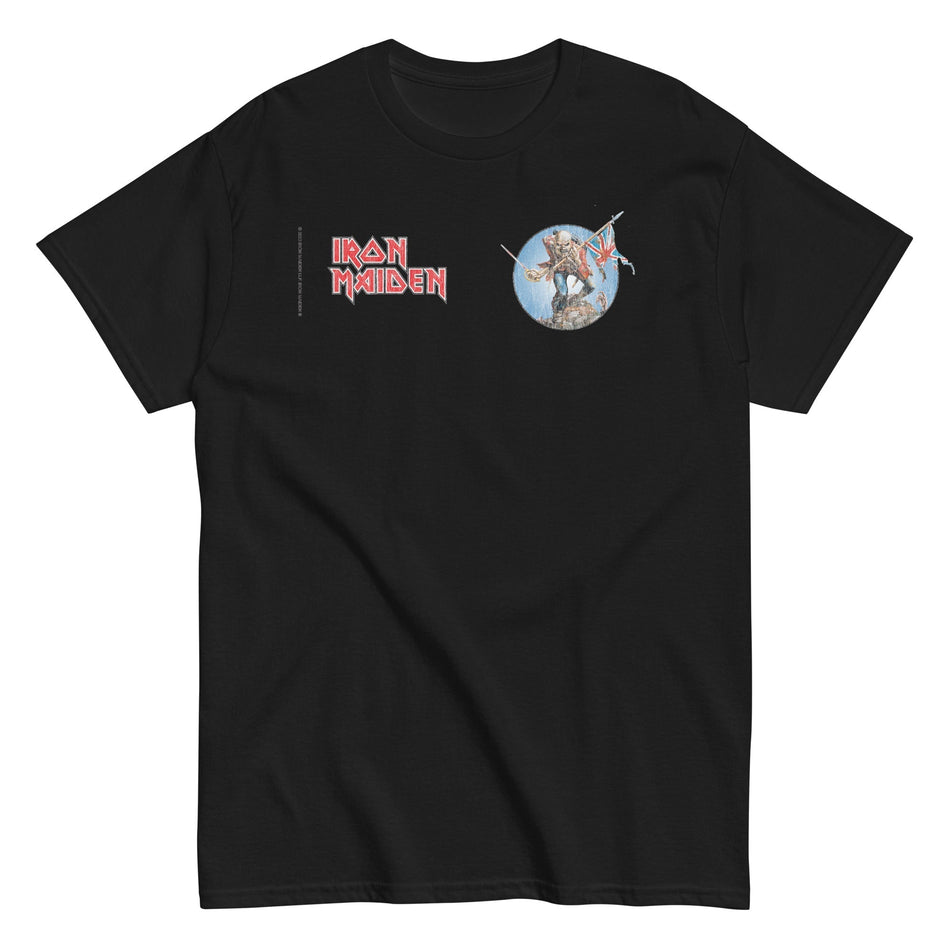 MerchMoment Iron Maiden - Logo Flag T-Shirt Black
