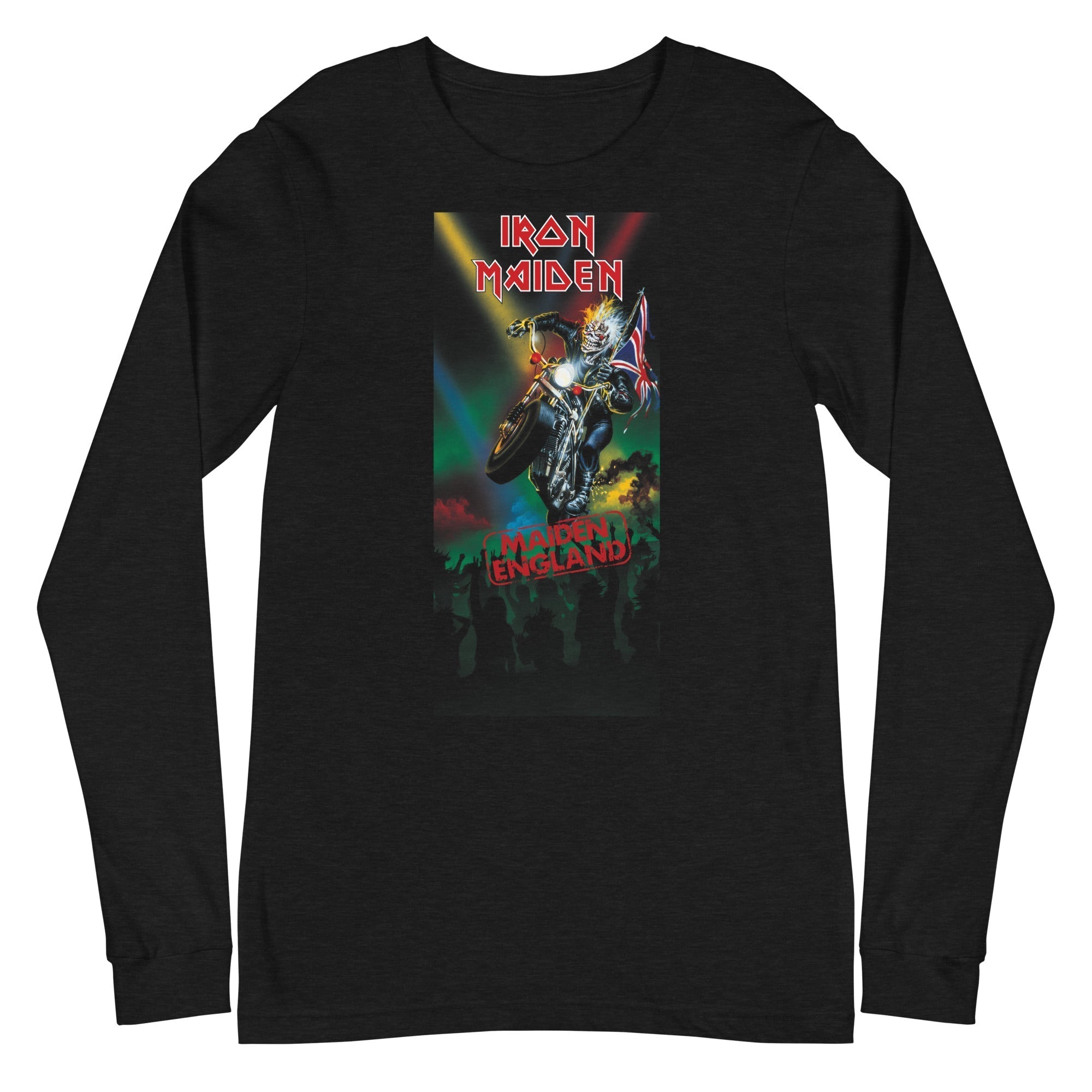 MerchMoment Iron Maiden - Maiden England Long Sleeve T-Shirt Black