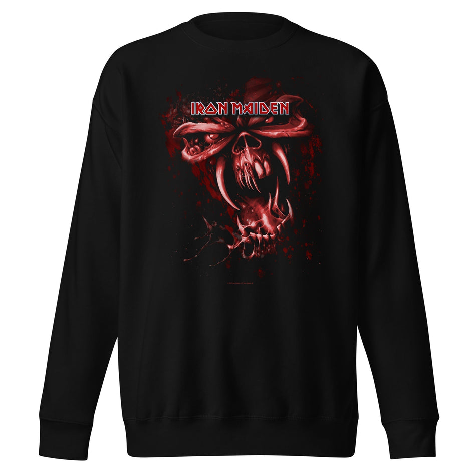 MerchMoment Iron Maiden - Mouth of the Beast Sweatshirt Black