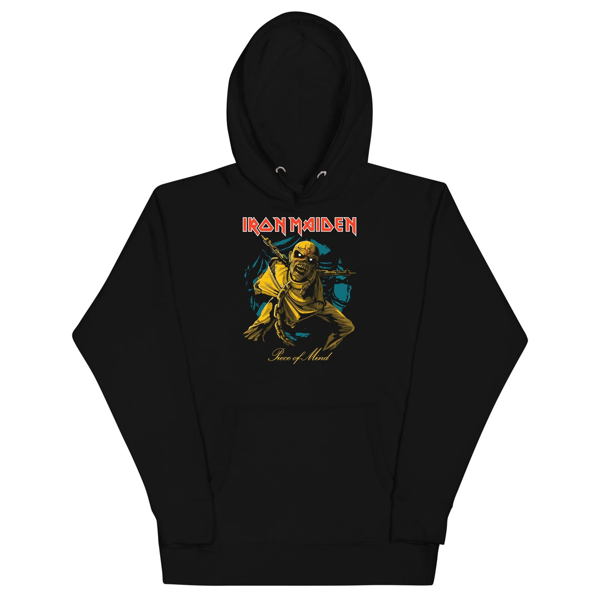 MerchMoment Iron Maiden - Mummy Hoodie Black