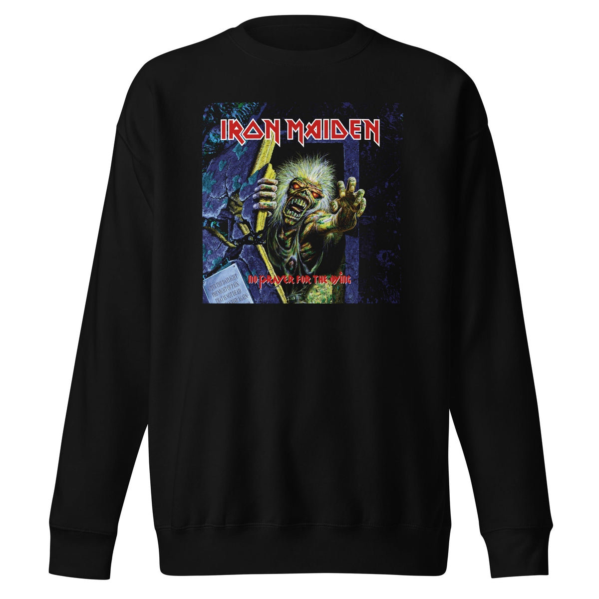 MerchMoment Iron Maiden - No Prayer for the Dying Sweatshirt Black
