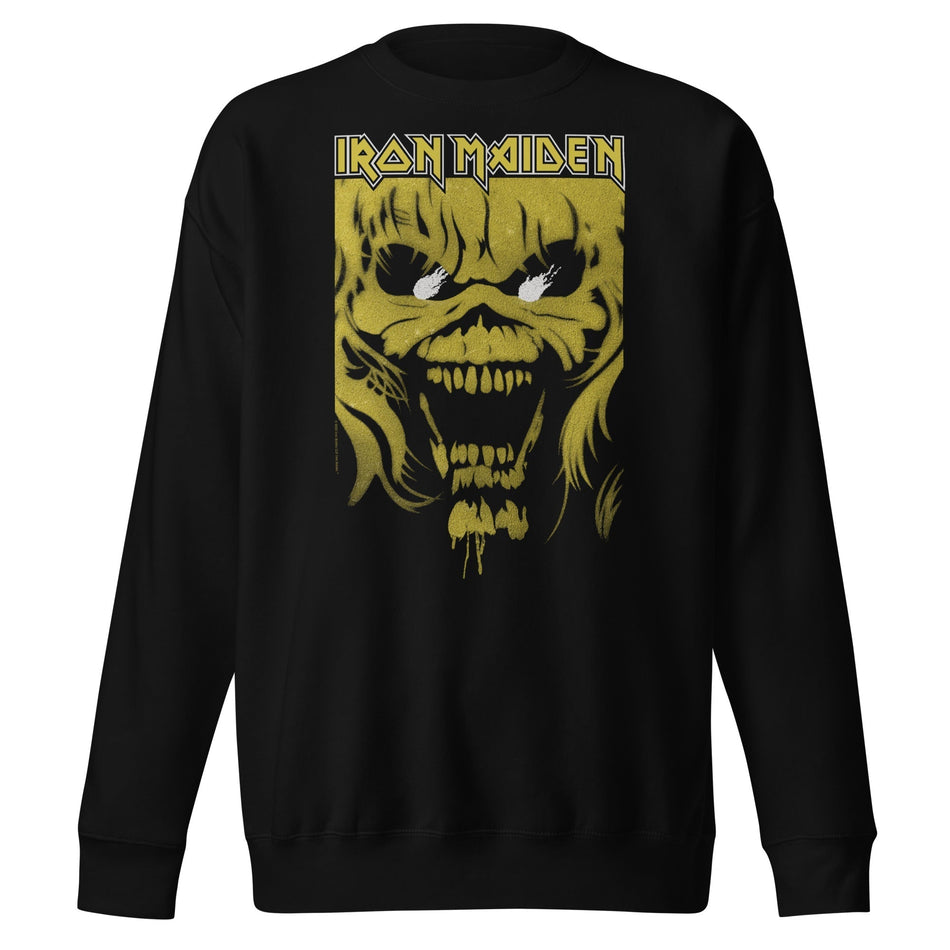 MerchMoment Iron Maiden - Open Mouth Sweatshirt Black