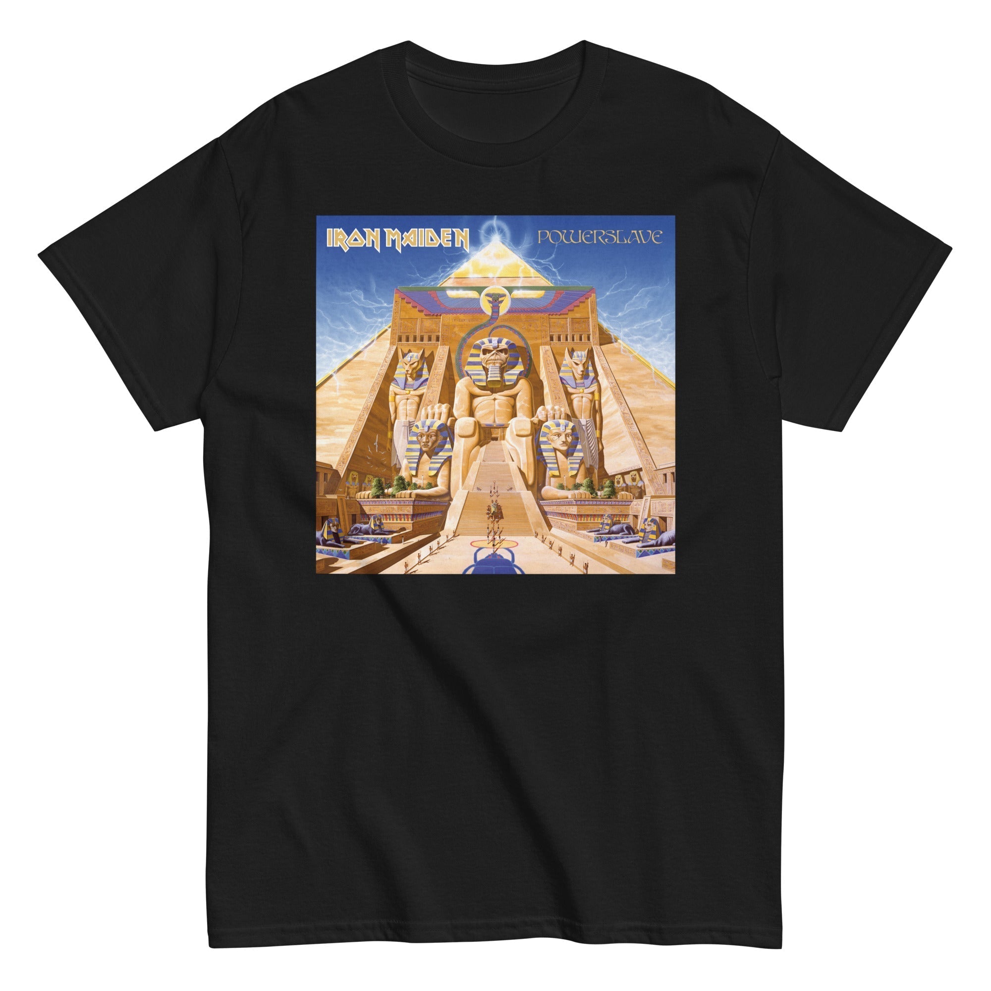 MerchMoment Iron Maiden - Powerslave T-Shirt Black