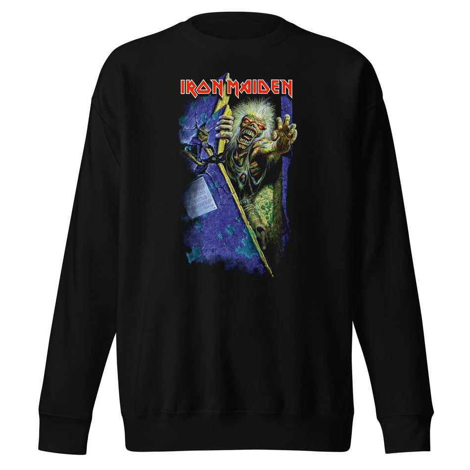 MerchMoment Iron Maiden - Reaching Eddie Sweatshirt Black