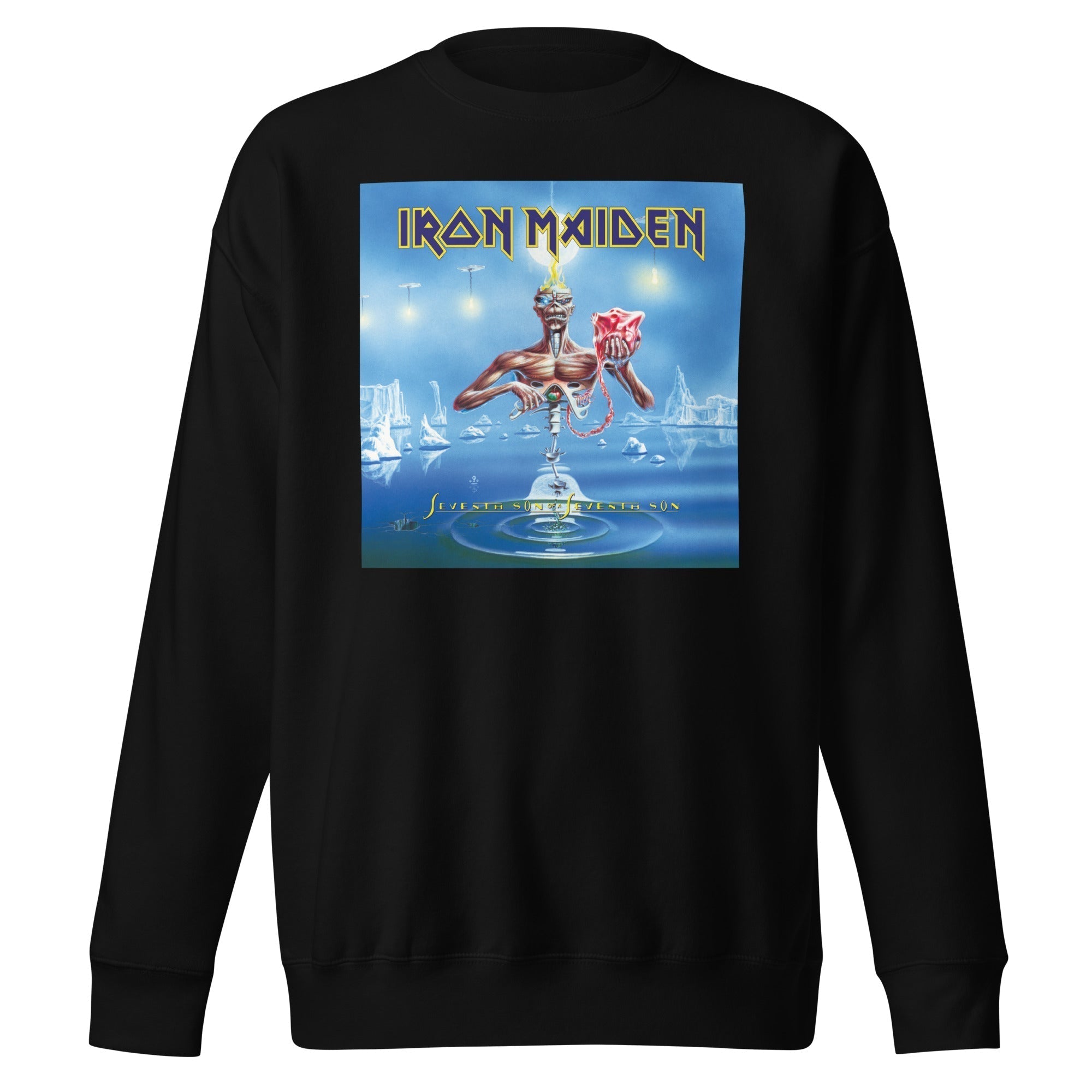 MerchMoment Iron Maiden - Seventh Son of a Seventh Son Sweatshirt Black