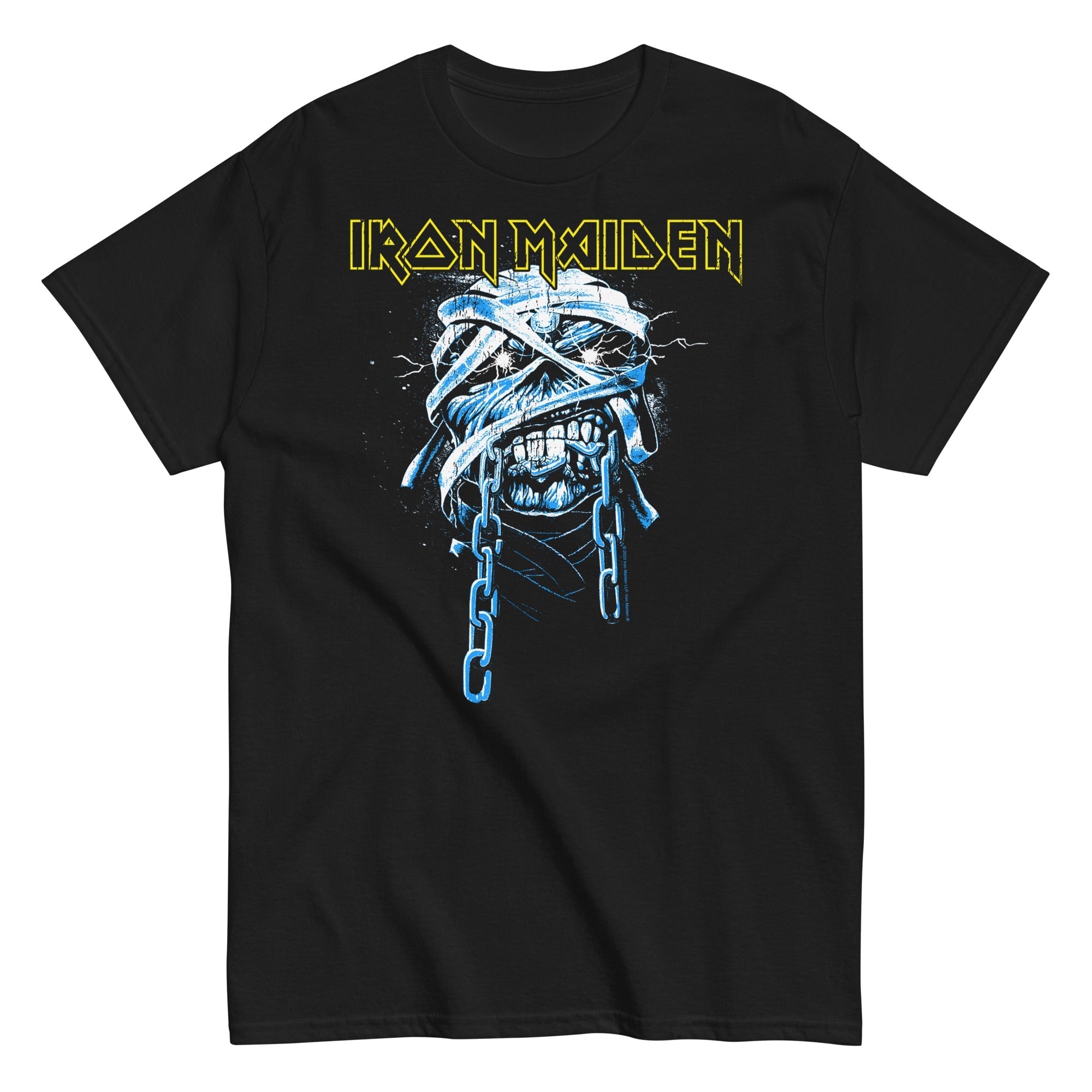 MerchMoment Iron Maiden - Skull Chain T-Shirt Black