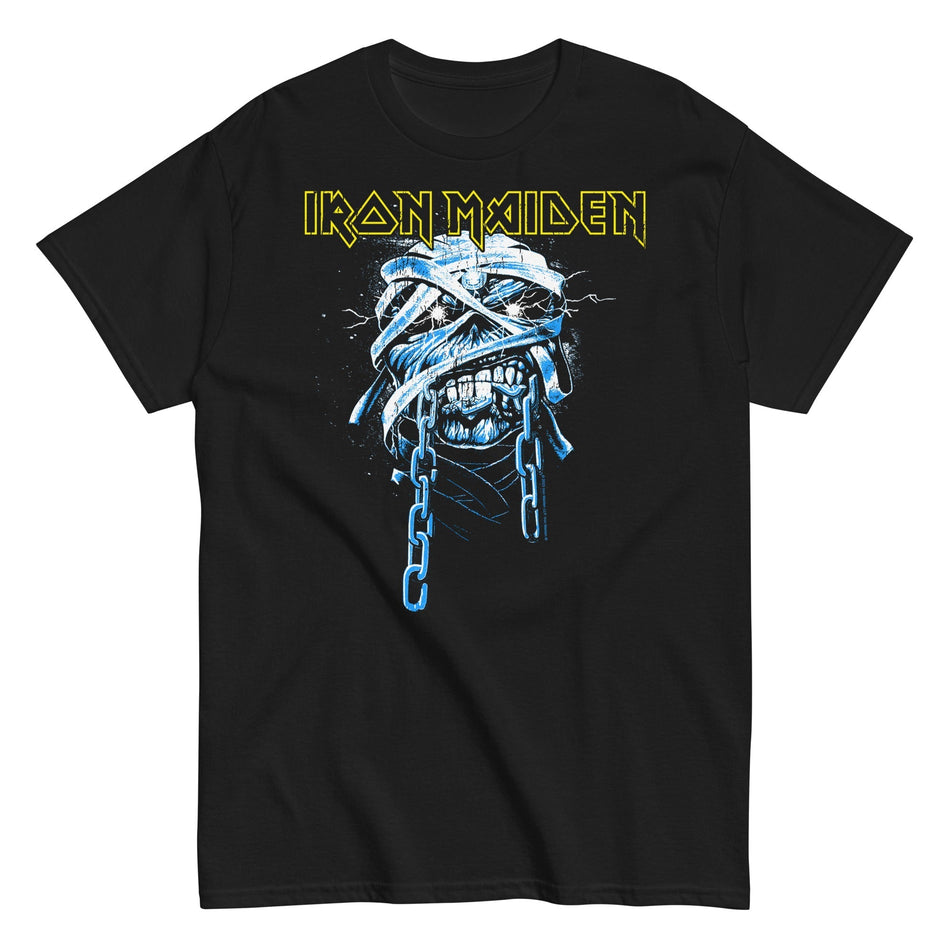 MerchMoment Iron Maiden - Skull Chain T-Shirt Black