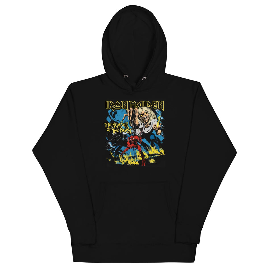 MerchMoment Iron Maiden - The Number of the Beast Hoodie Black