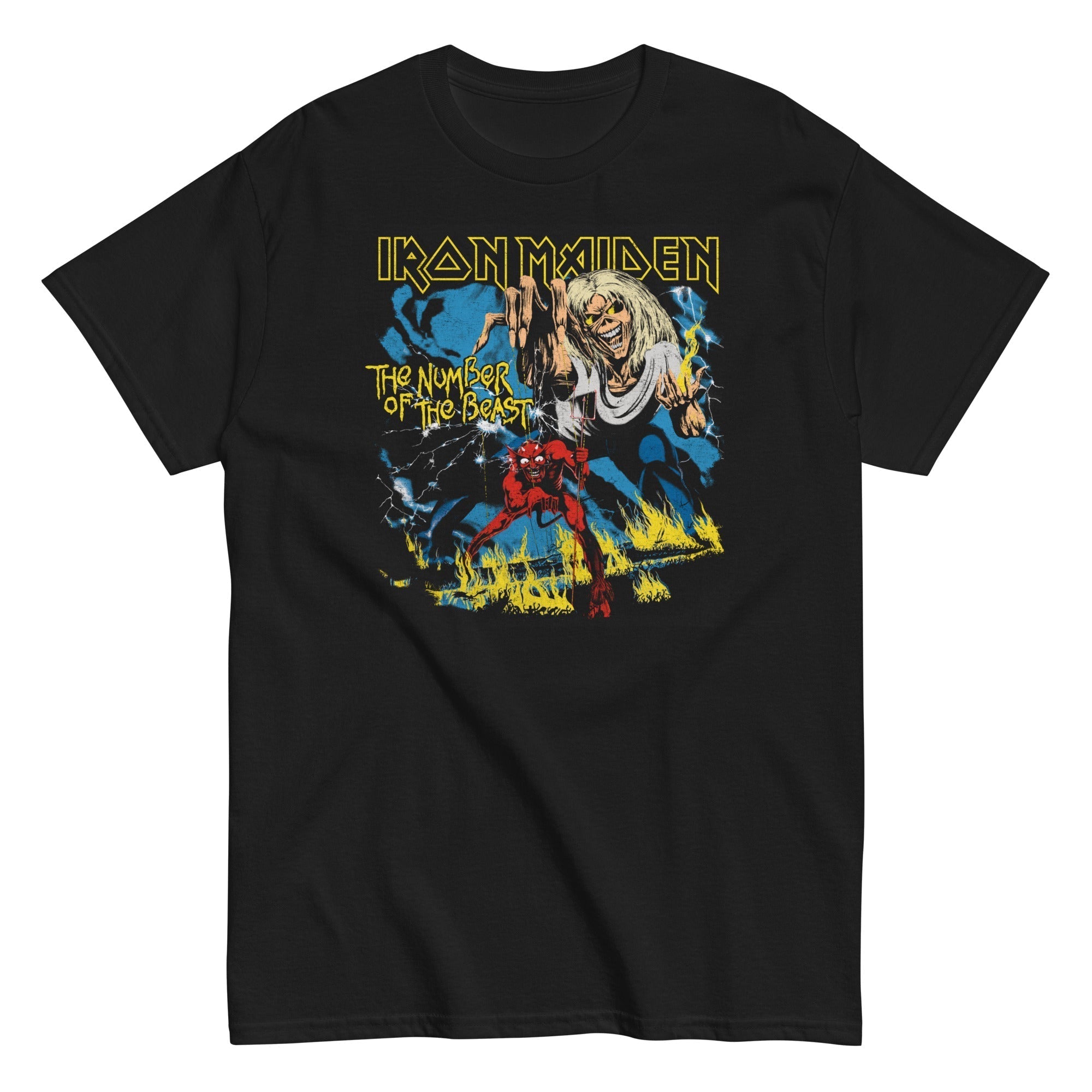 MerchMoment Iron Maiden - The Number of the Beast T-Shirt Black