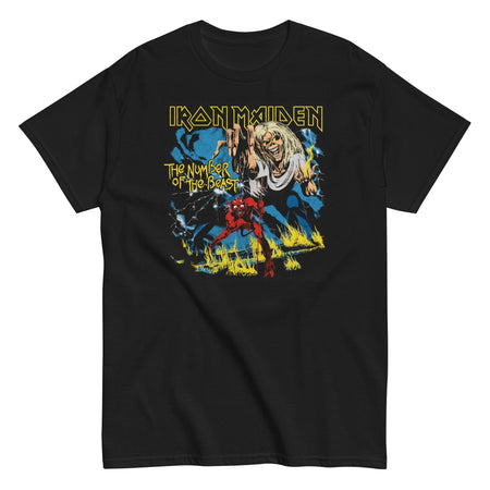 MerchMoment Iron Maiden - The Number of the Beast T-Shirt Black