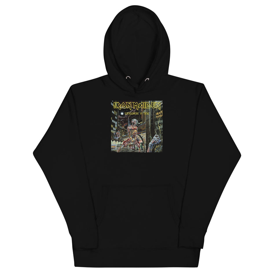 MerchMoment Iron Maiden - Times City Hoodie Black