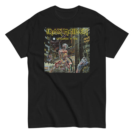 MerchMoment Iron Maiden - Times City T-Shirt Black