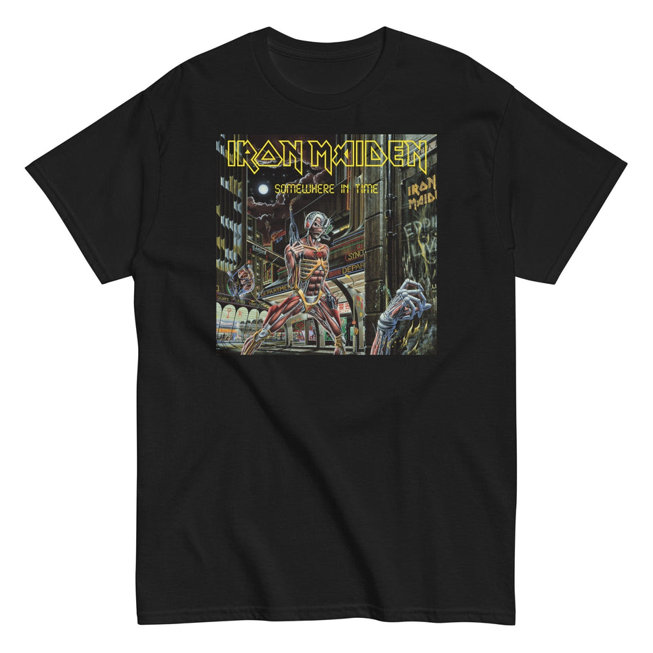 MerchMoment Iron Maiden - Times City T-Shirt Black