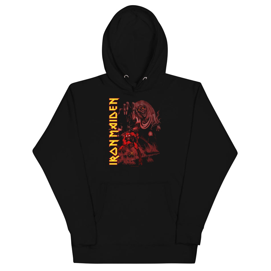 MerchMoment Iron Maiden - Vertical Hell Hoodie Black