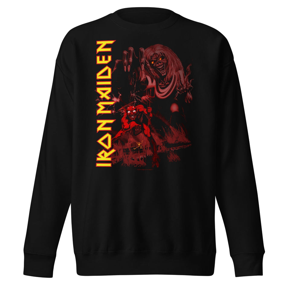 MerchMoment Iron Maiden - Vertical Hell Sweatshirt Black