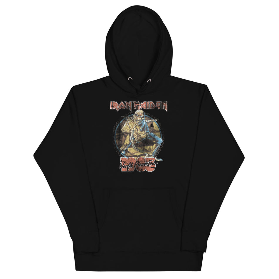 MerchMoment Iron Maiden - World Peace Tour Hoodie Black
