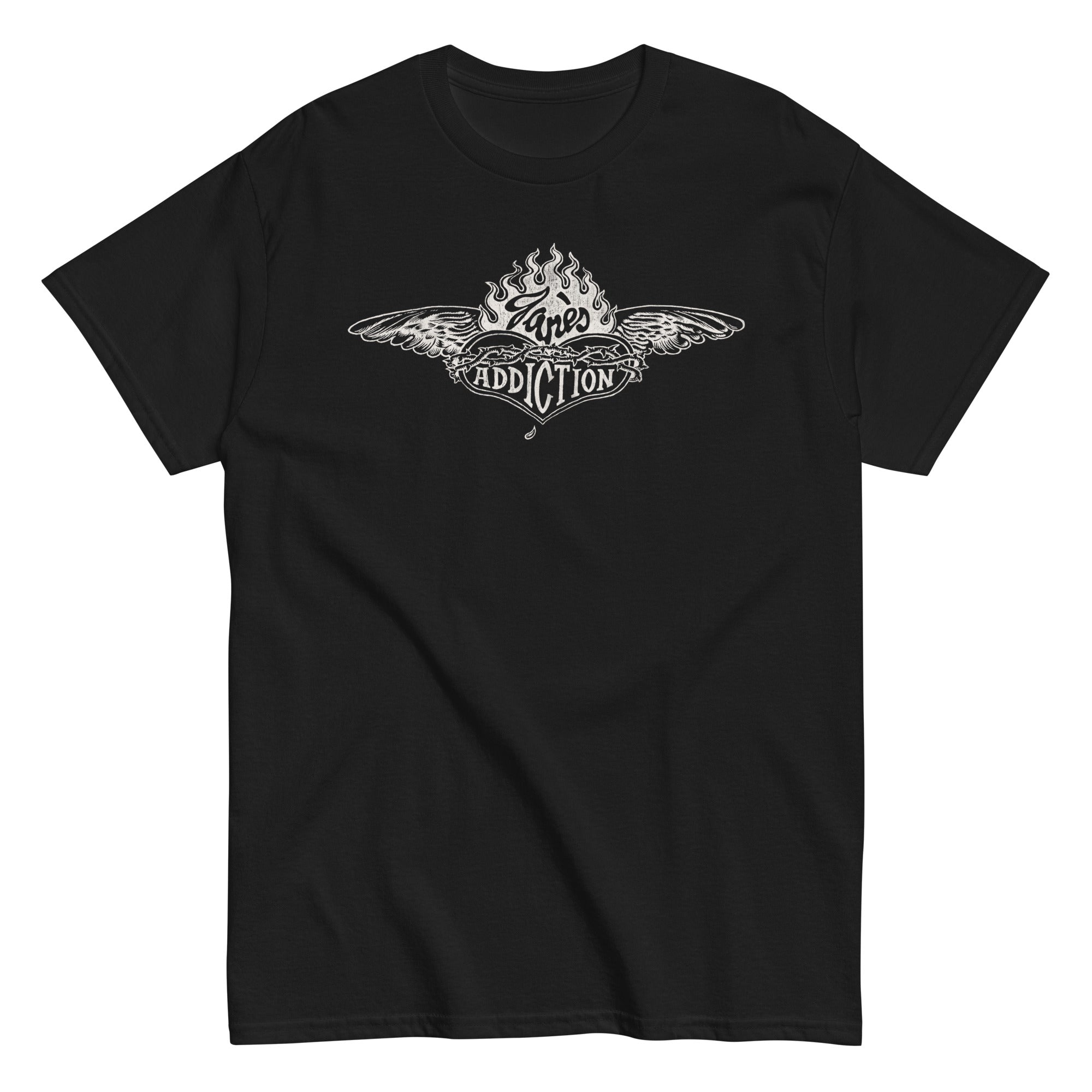 MerchMoment Jane's Addiction - Badge Logo T-Shirt Black
