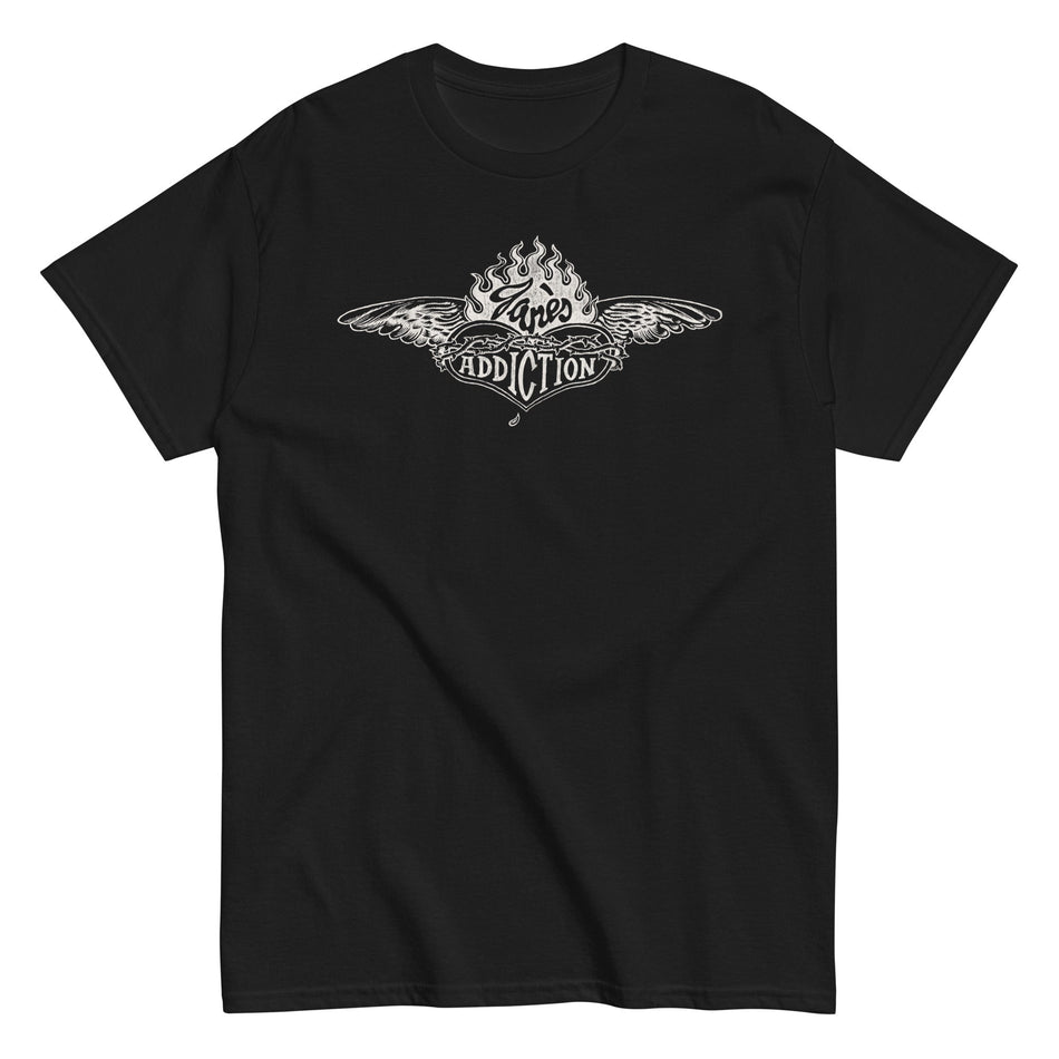 MerchMoment Jane's Addiction - Badge Logo T-Shirt Black