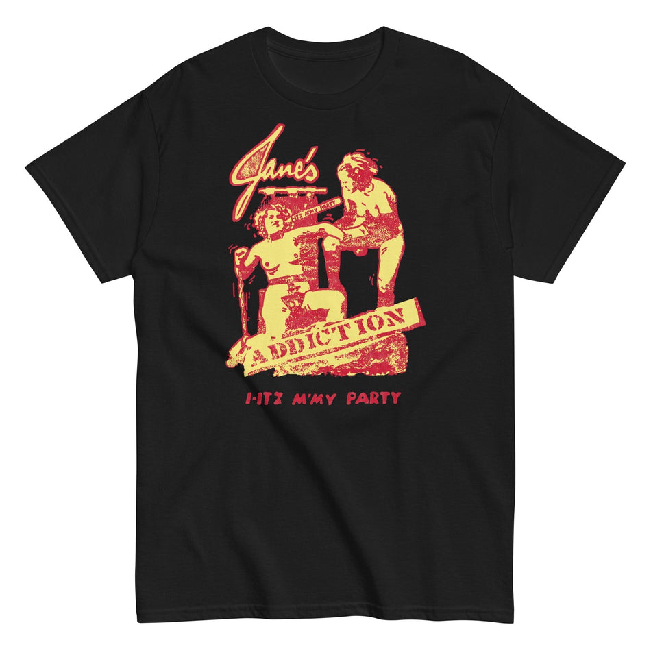 MerchMoment Jane's Addiction - I-Itz M'My Party T-Shirt Black