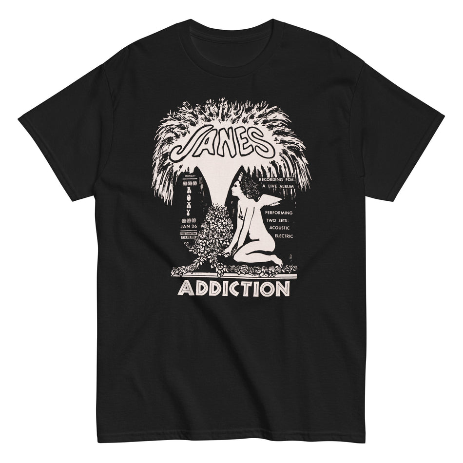 MerchMoment Jane's Addiction - Roxy Live T-Shirt Black