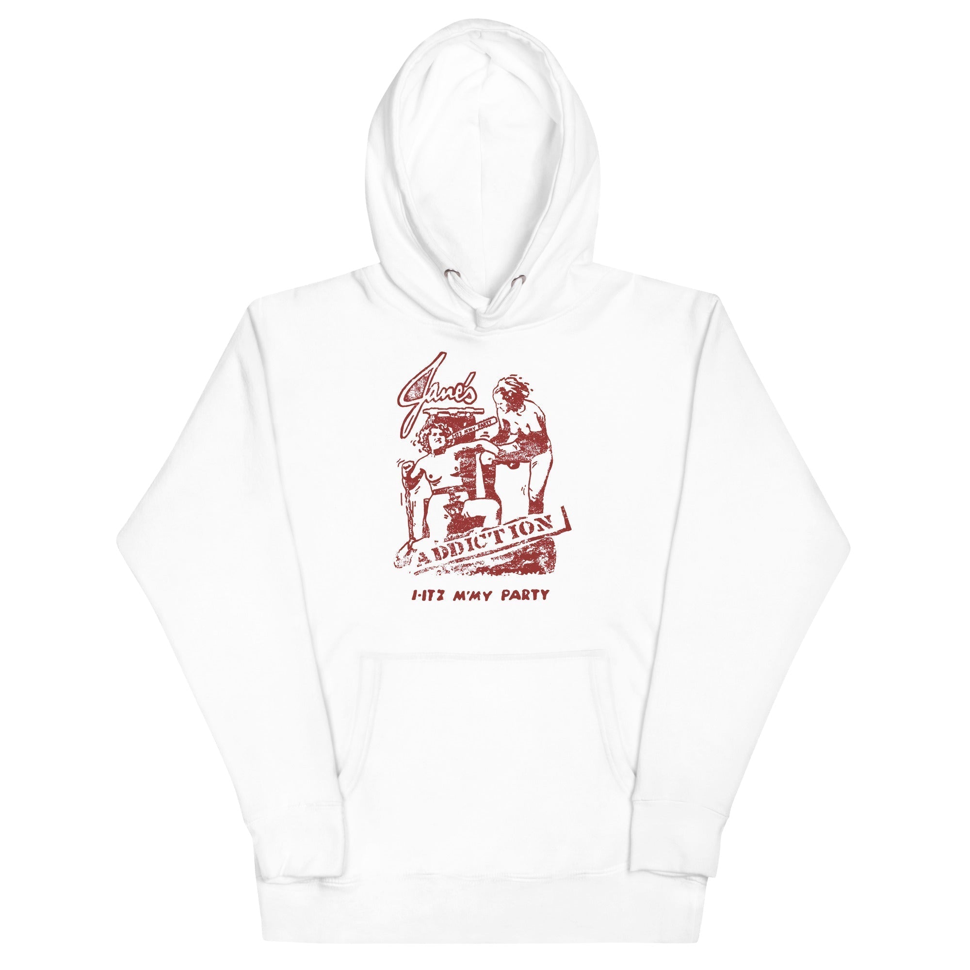MerchMoment Jane's Addiction - Still My Party Hoodie White