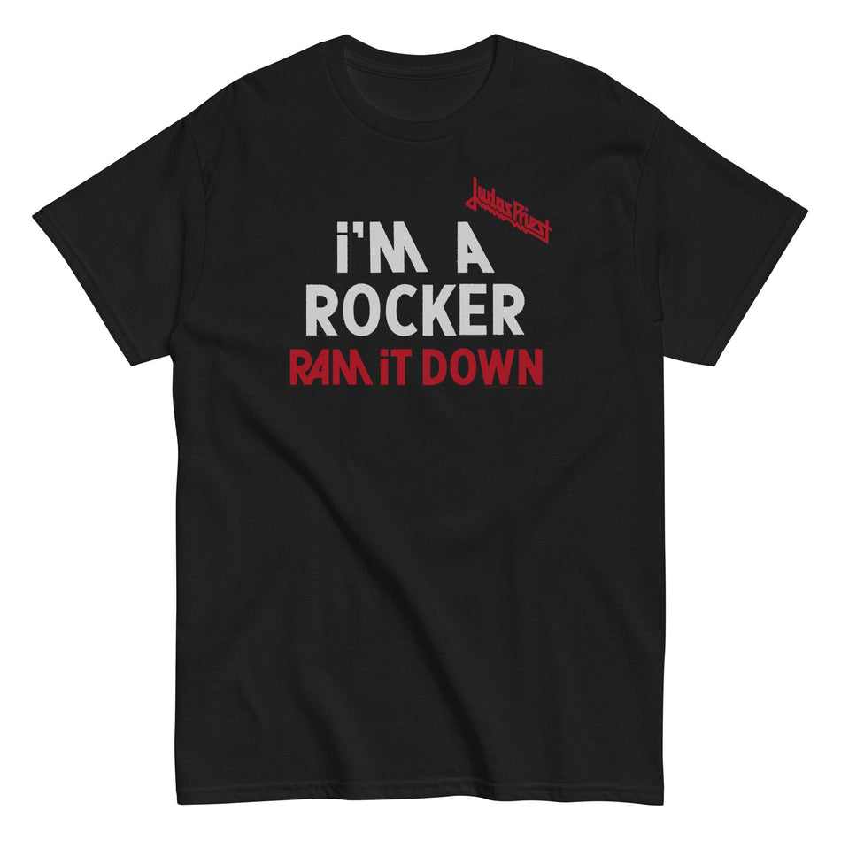 MerchMoment Judas Priest - I'm a Rocker T-Shirt Black