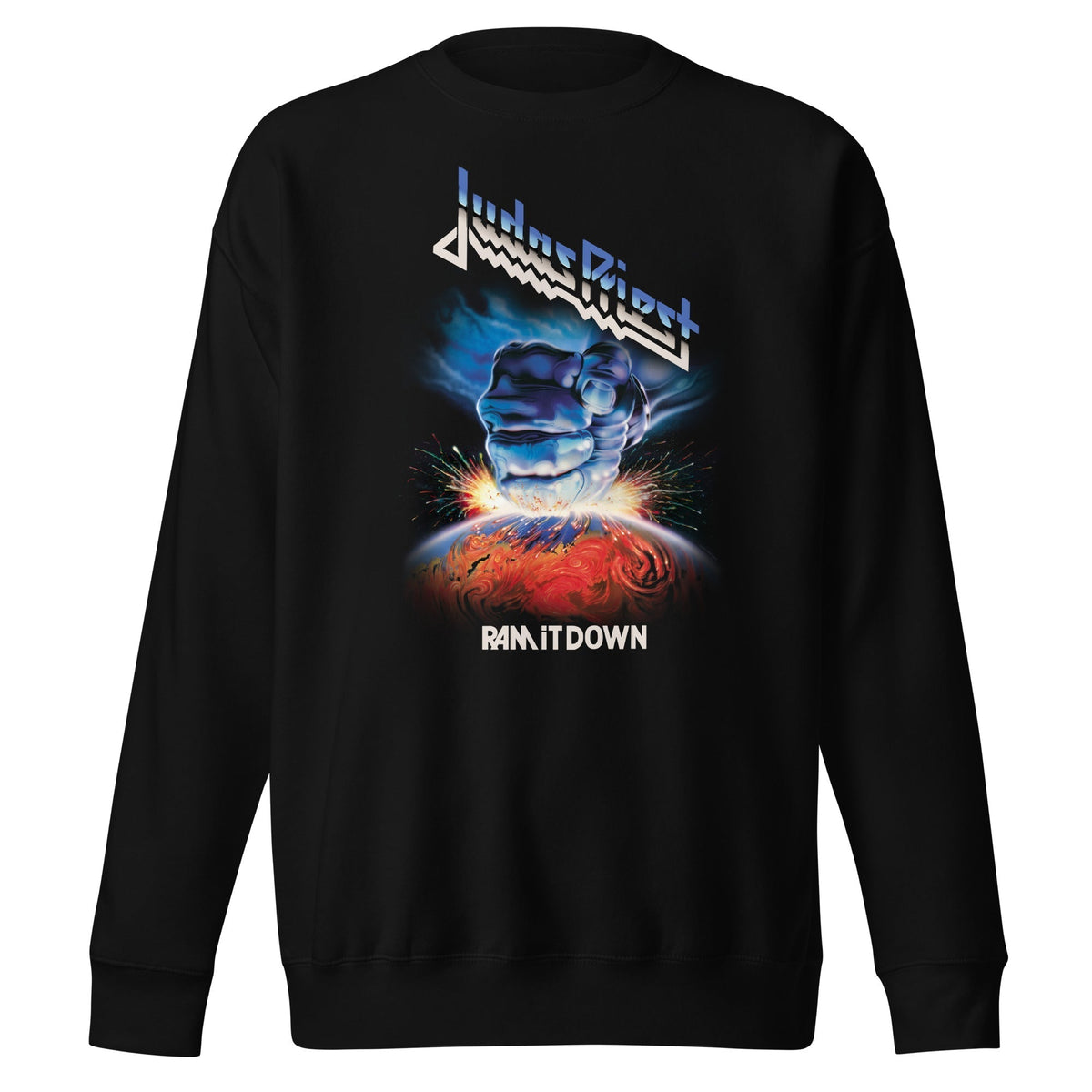 MerchMoment Judas Priest - Ram It Down Sweatshirt Black