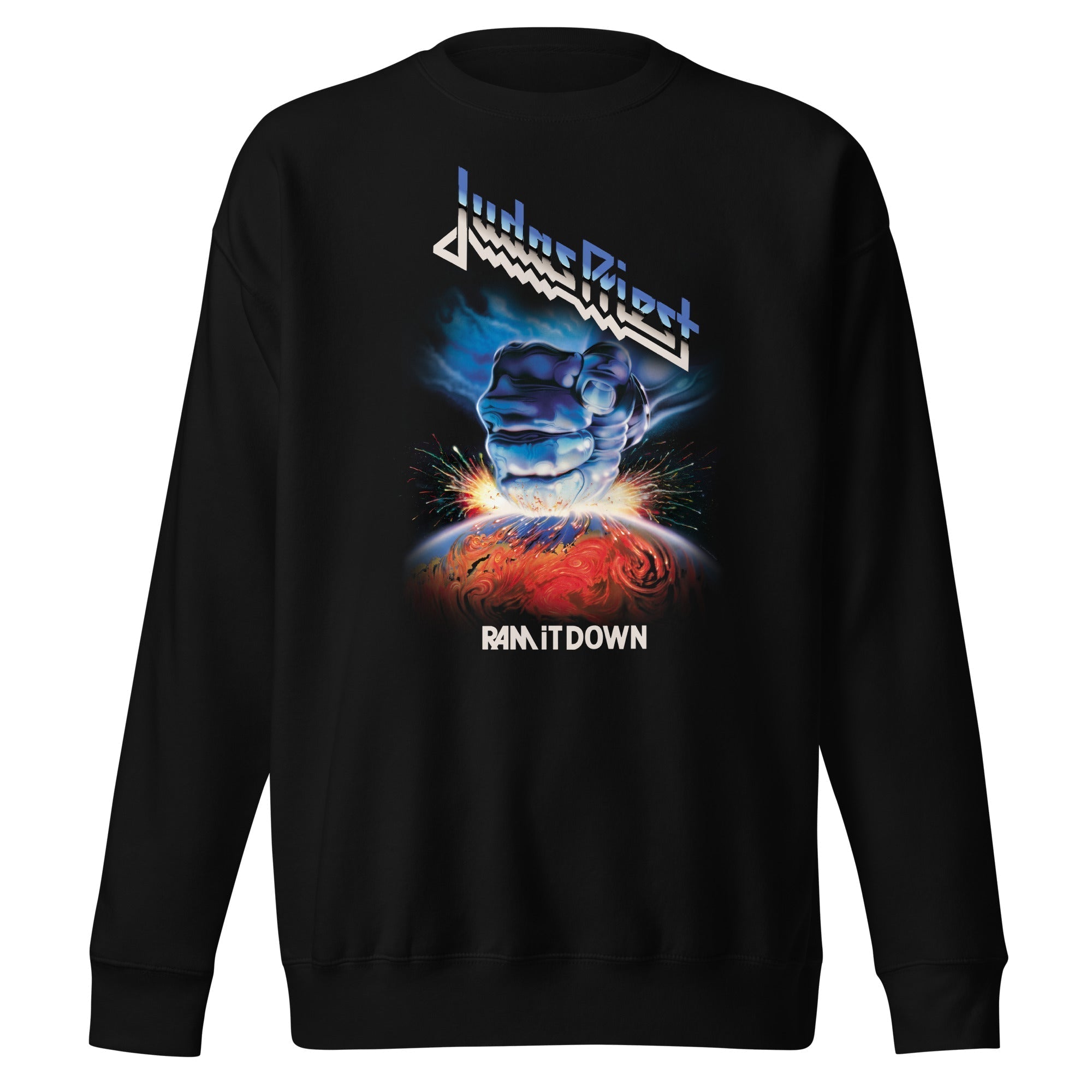 MerchMoment Judas Priest - Ram It Down Sweatshirt Black