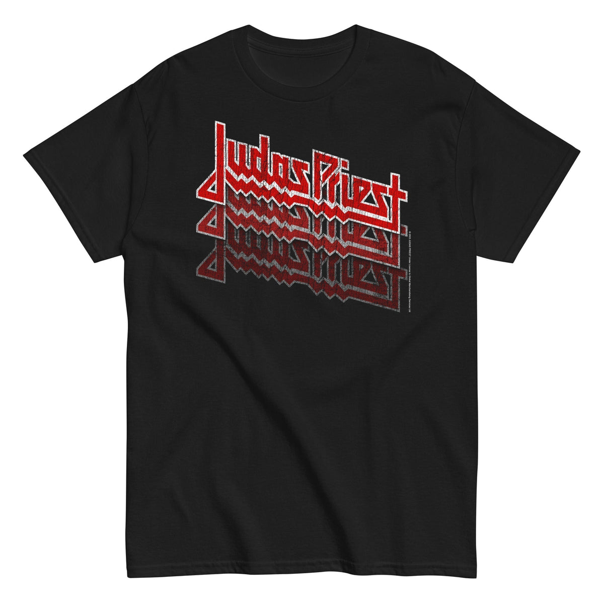MerchMoment Judas Priest - Triple Vision Logo T-Shirt Black