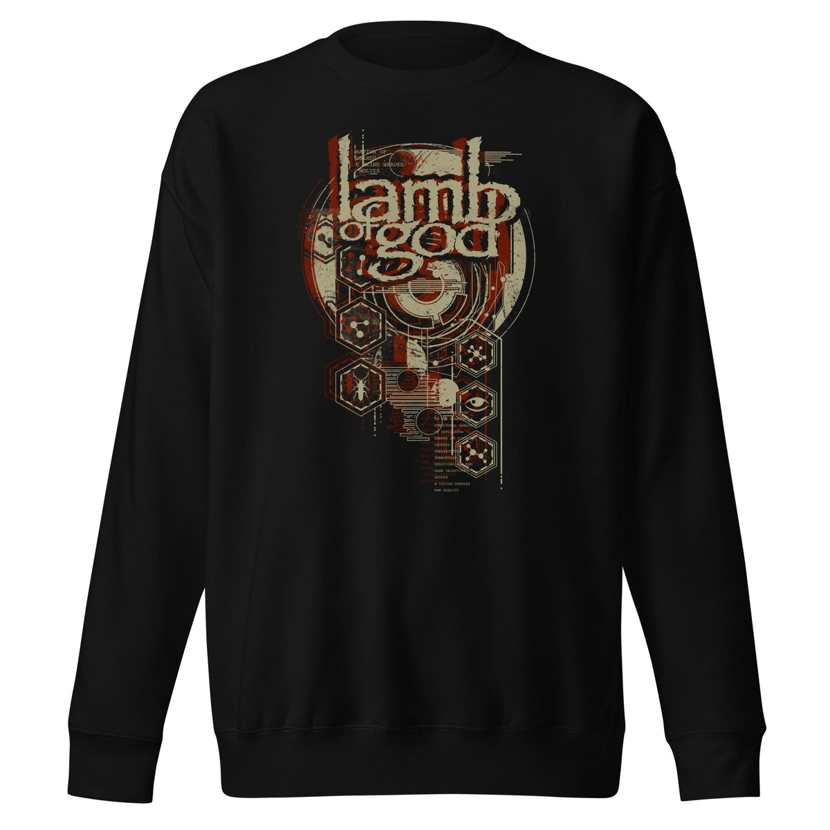 MerchMoment Lamb of God - Analog Sweatshirt Black