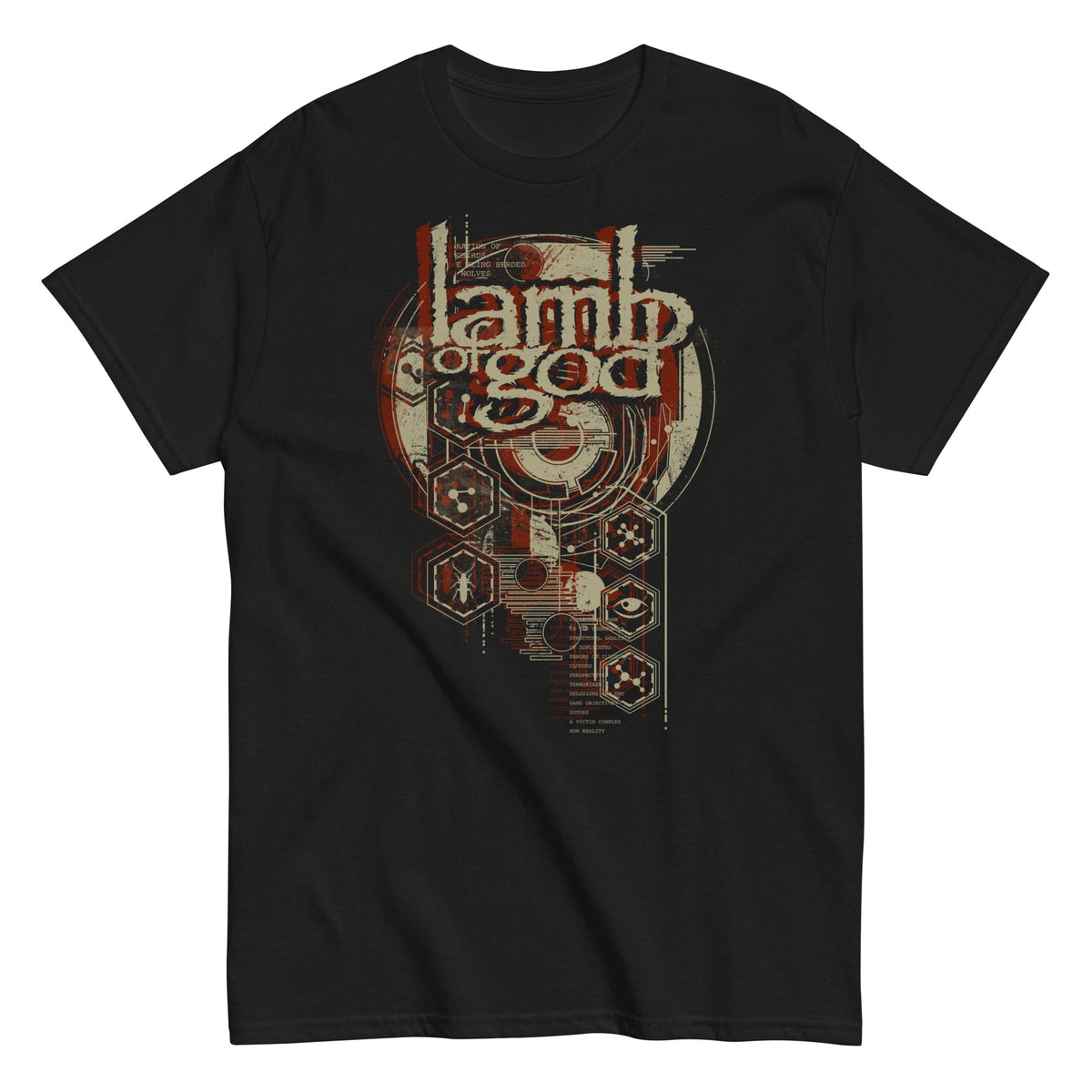 MerchMoment Lamb of God - Analog T-Shirt Black