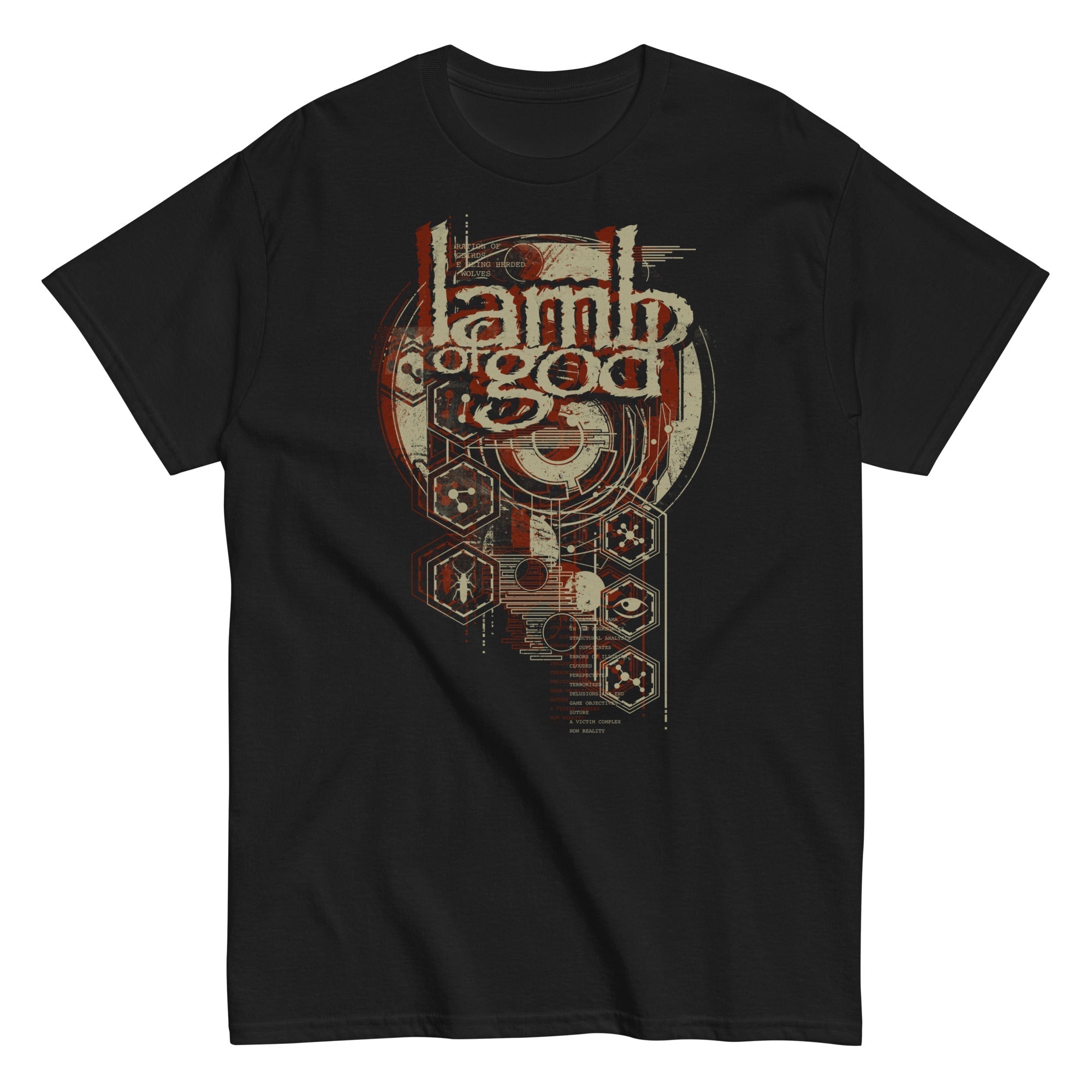 MerchMoment Lamb of God - Analog T-Shirt Black