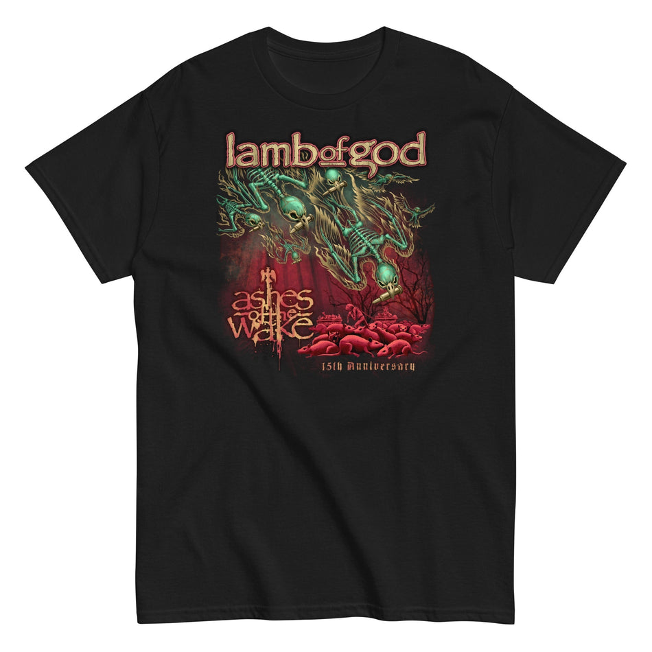 MerchMoment Lamb of God - Ashes Anniversary T-Shirt Black