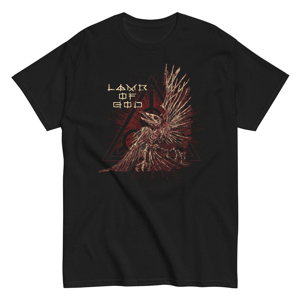 MerchMoment Lamb of God - Birdbox T-Shirt Black