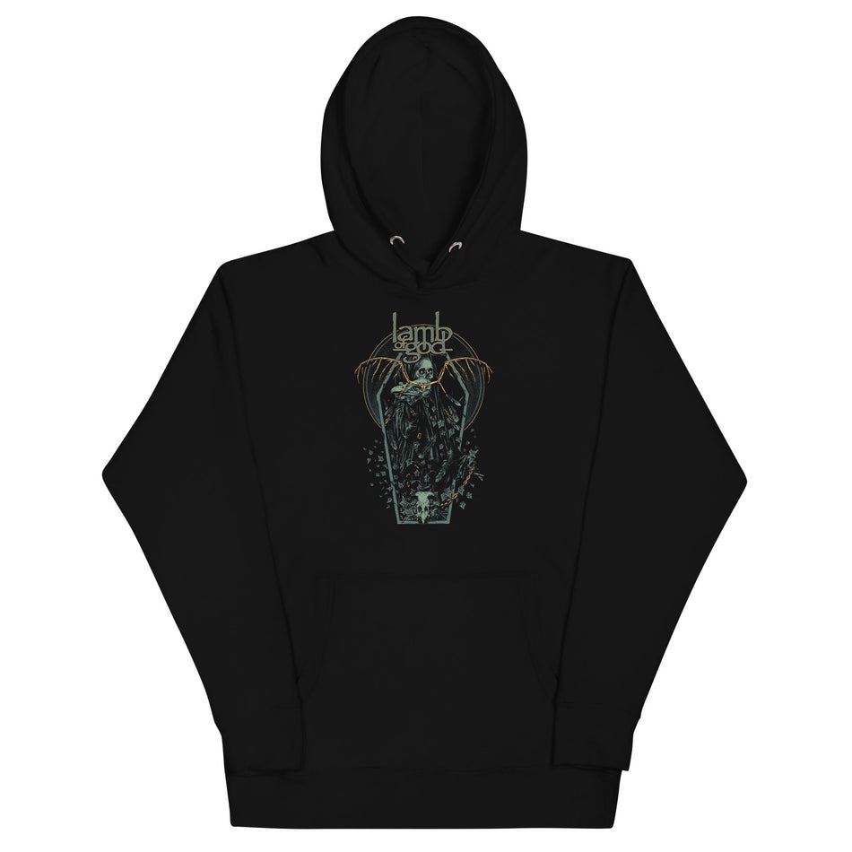 MerchMoment Lamb of God - Casket Hoodie Black